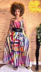 Vestido Multi Zebra