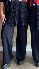 Pantalón Negro Elástico