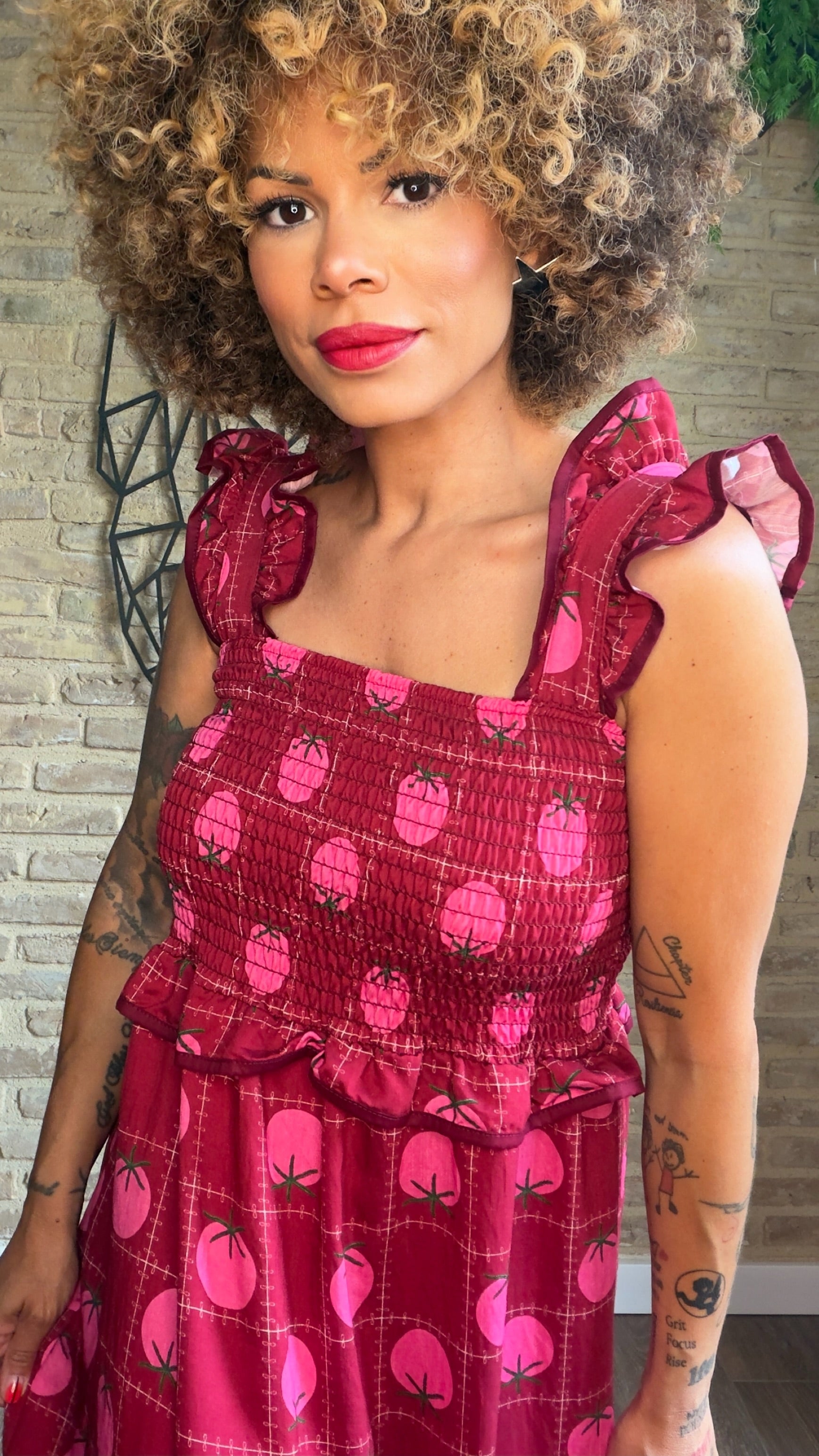 Vestido Tomates