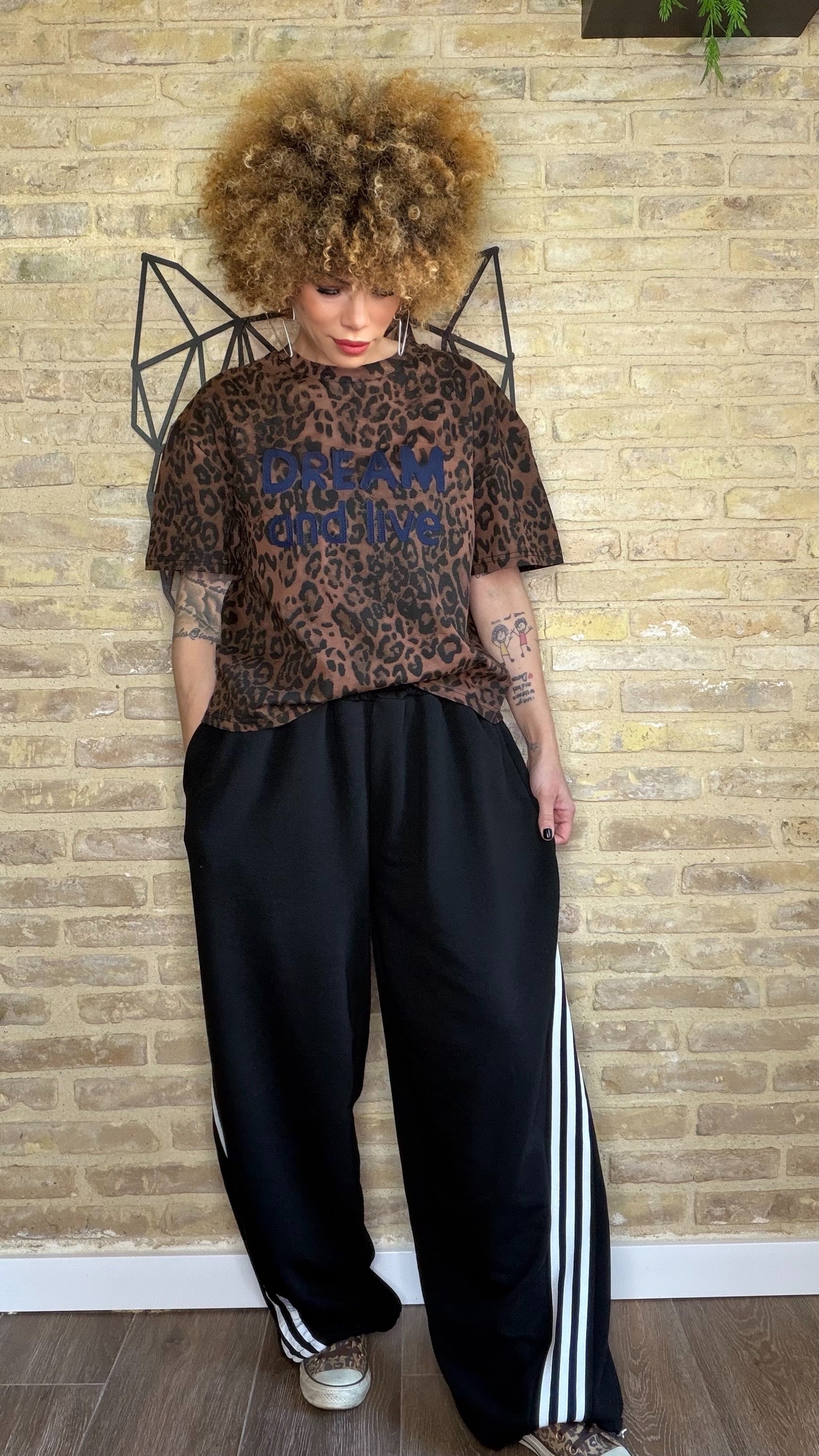 Pantalón Sport Balloon Raya Blanca