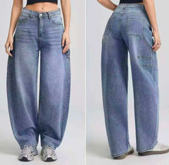 Pantalón Denim Balloon