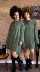 Vestido Camisero Khaki