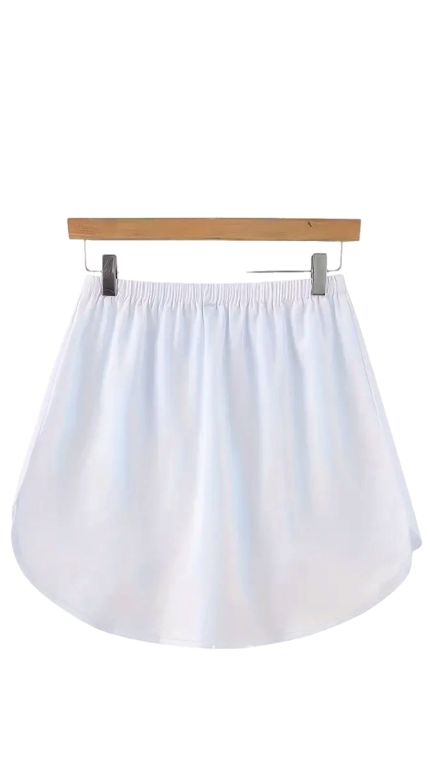 Faldón Camisero Blanco
