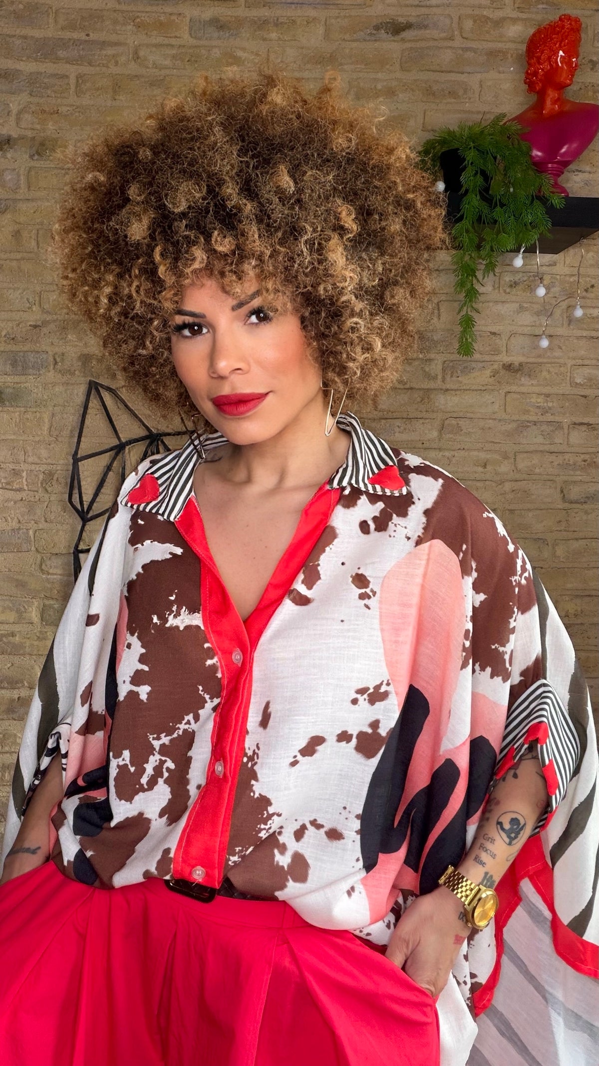 Camisa/Poncho Girl Power