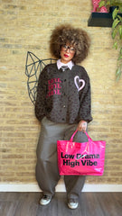 Cardigan Leo Choco