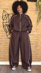 Pantalón Cuadros Choco