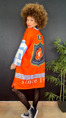 Vestido Pico Naranja