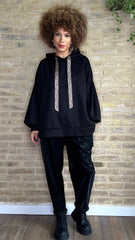 Sudadera Detalle Leopardo