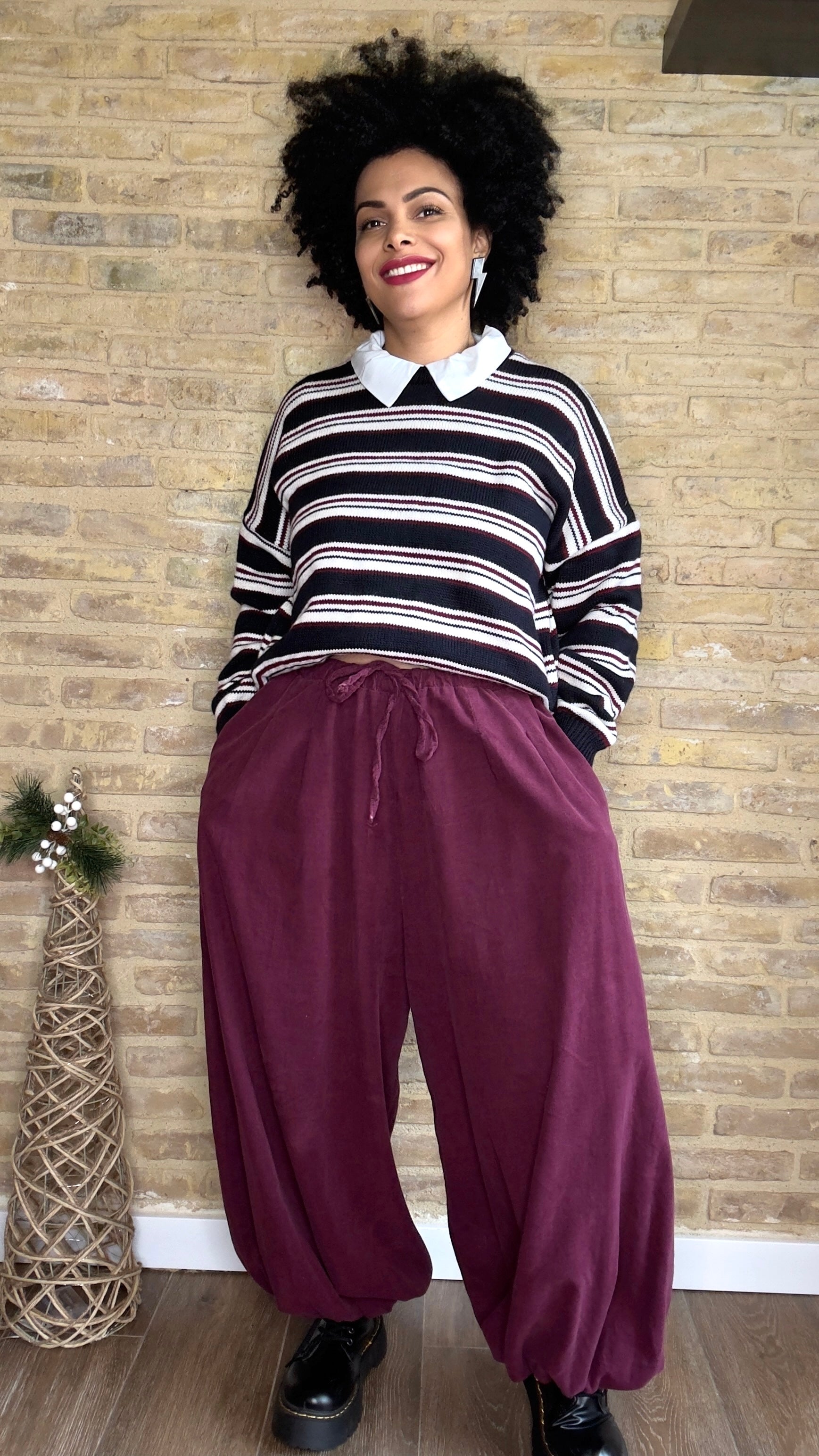 Pantalón Micropana Bombacho Buganvilla