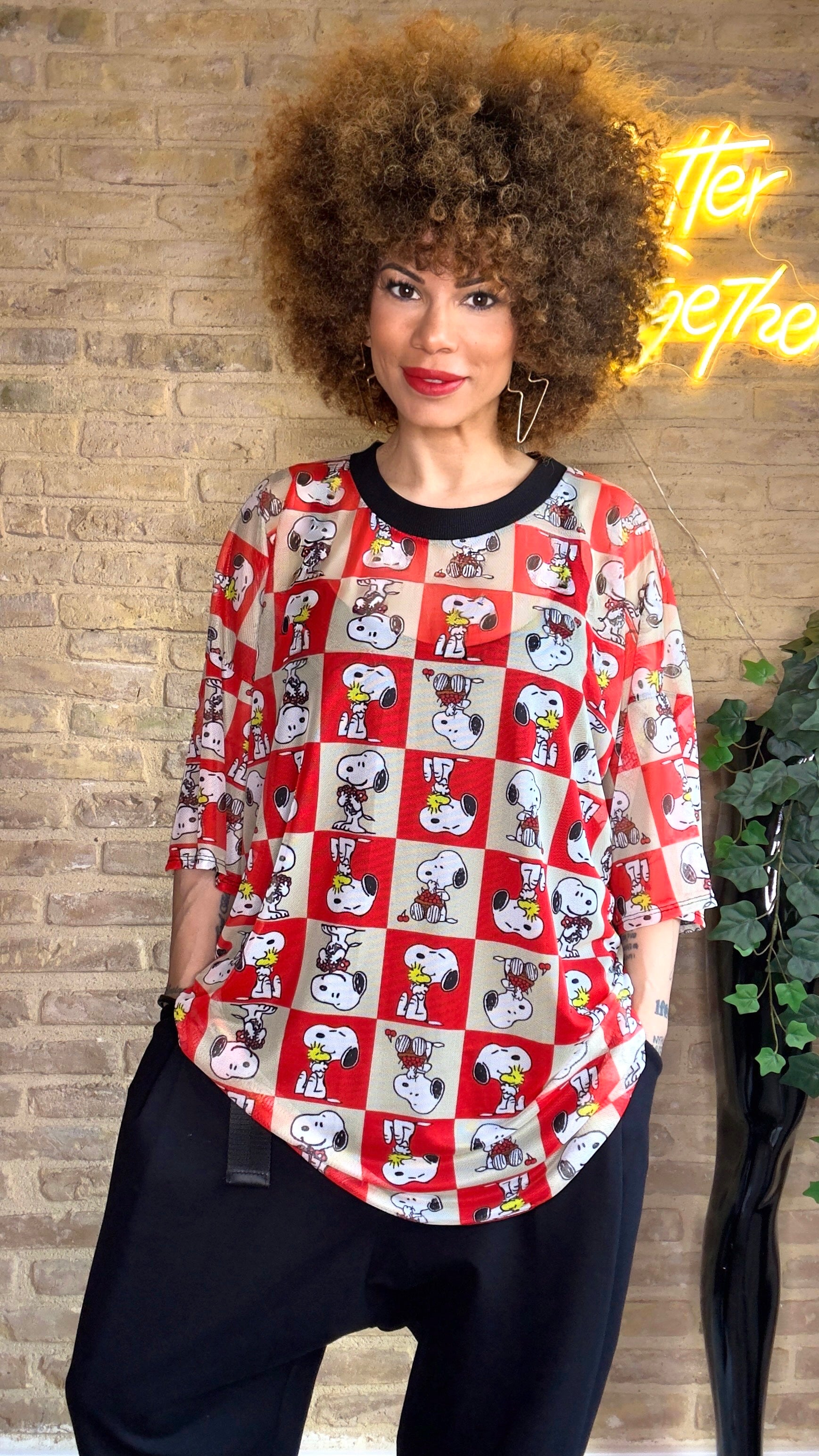 Camiseta tul Snoopy