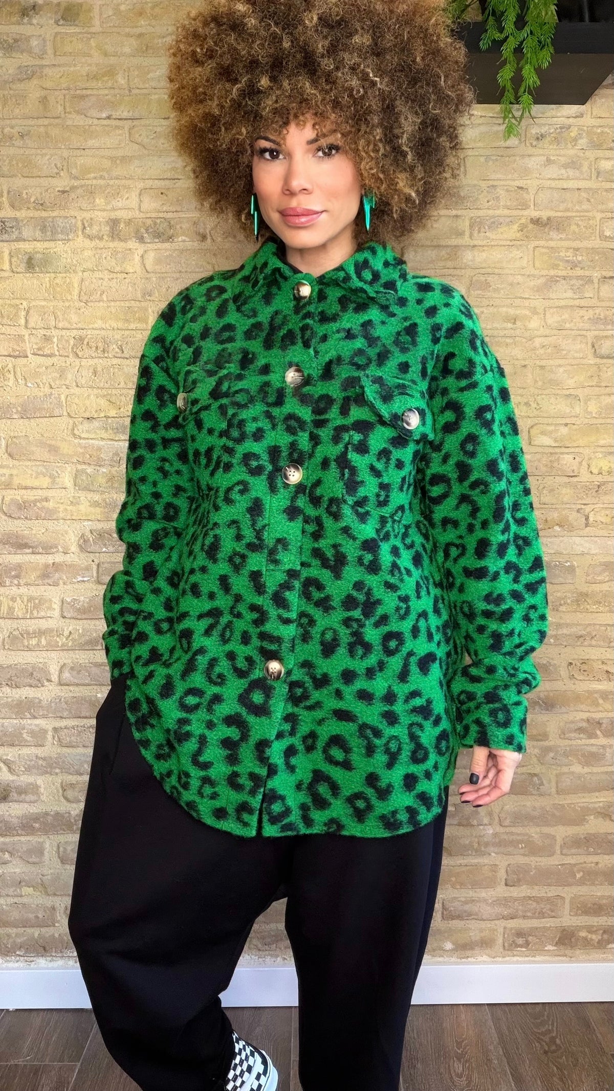 Sobrecamisa Print Verde