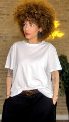 Camiseta Básica Maxi Blanca m/c