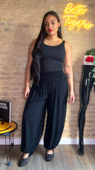 Pantalón Bombacho Negro