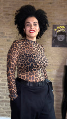 Camiseta Gasa Leopardo