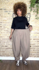 Pantalón Balloon MAXI Taupe