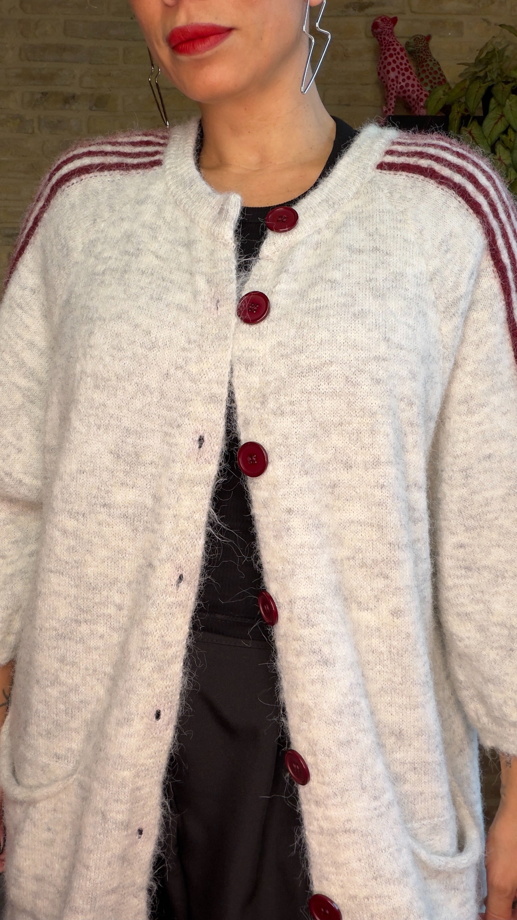 Cardigan Rayas