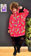 Exclusive LOOFRO Skitles Sweatshirt Dresses