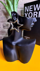Pendientes Star Acero PLATEADO