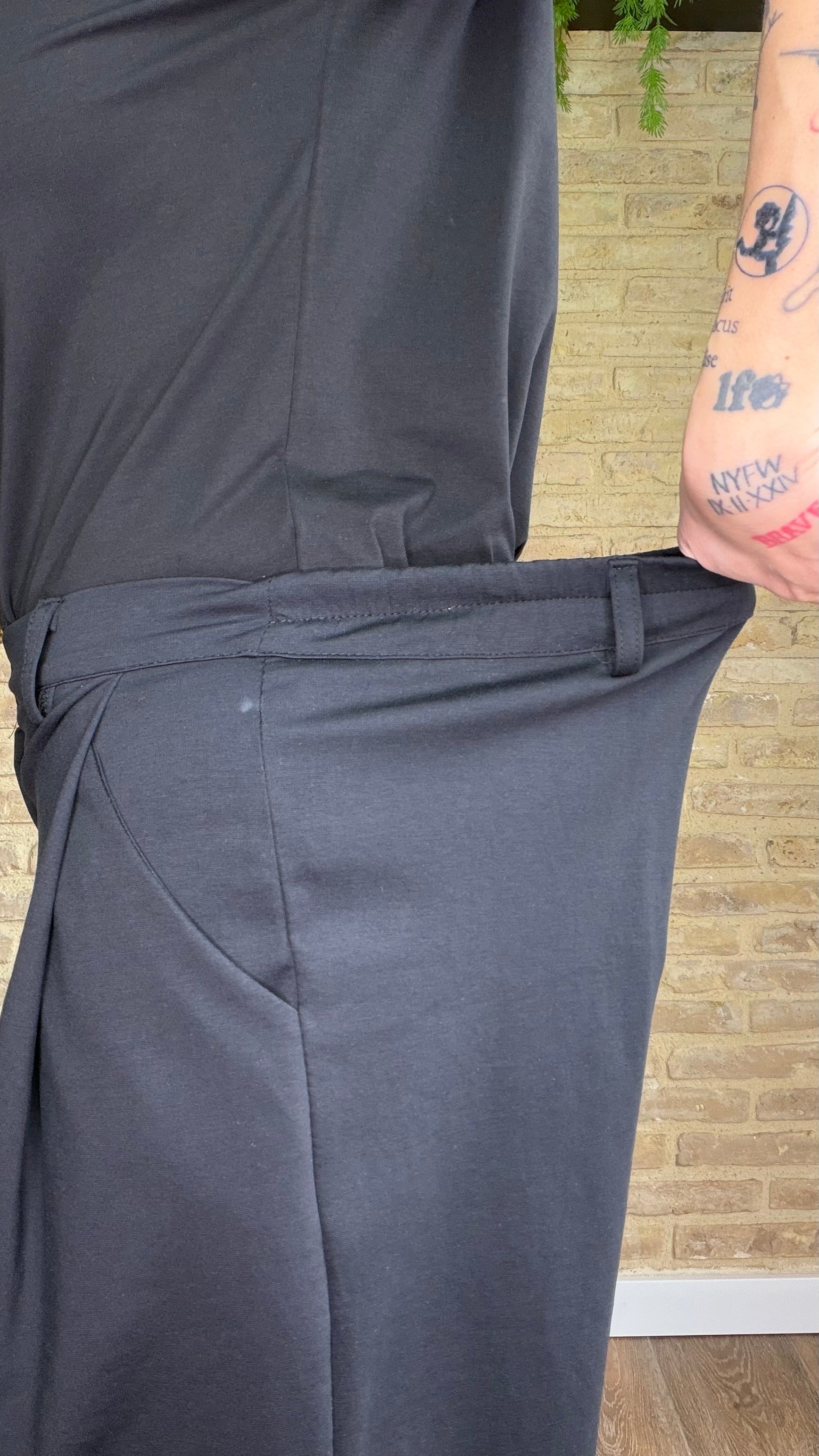 Pantalón Baggy Cremallera