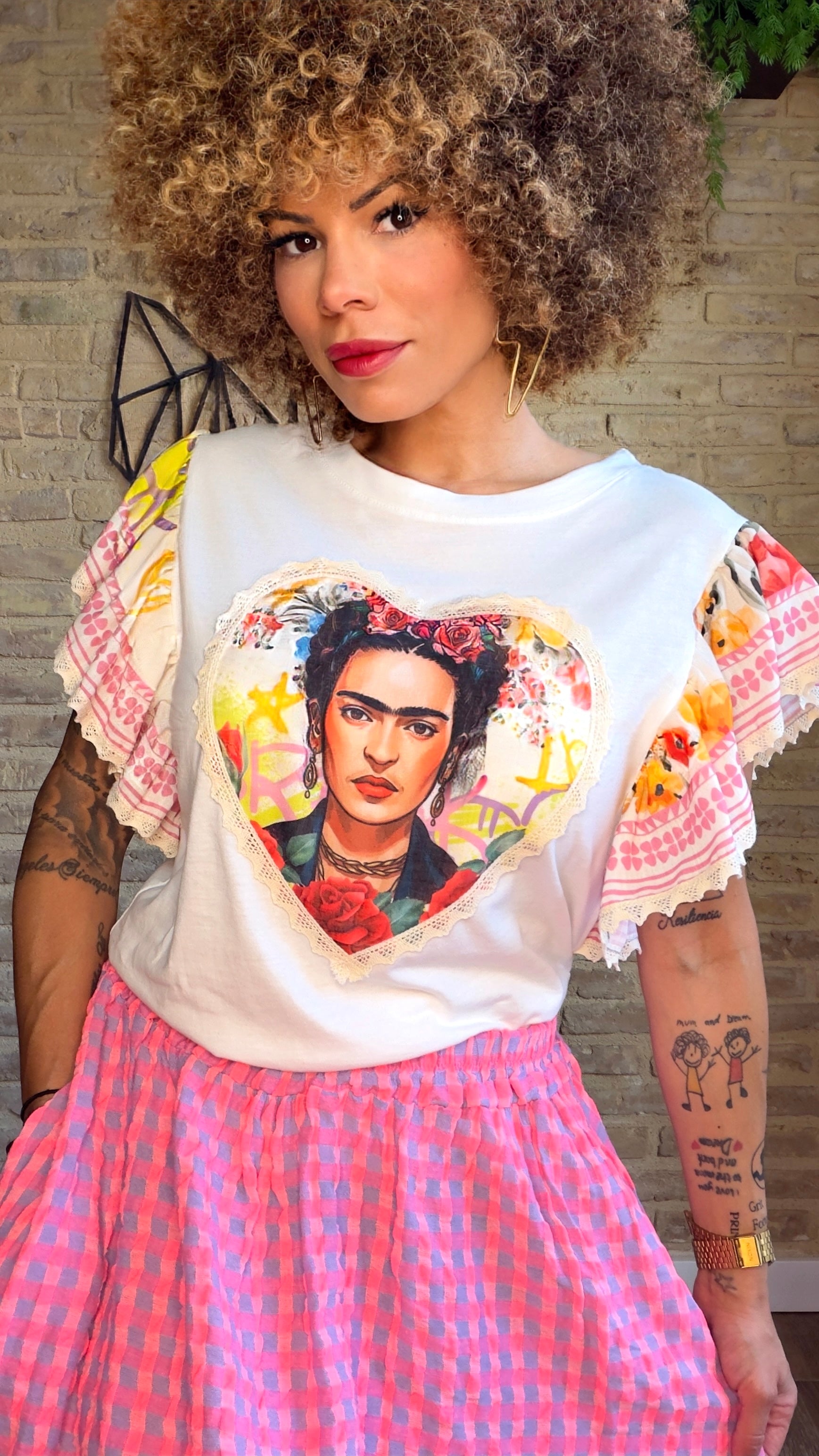 Camiseta Volante Frida