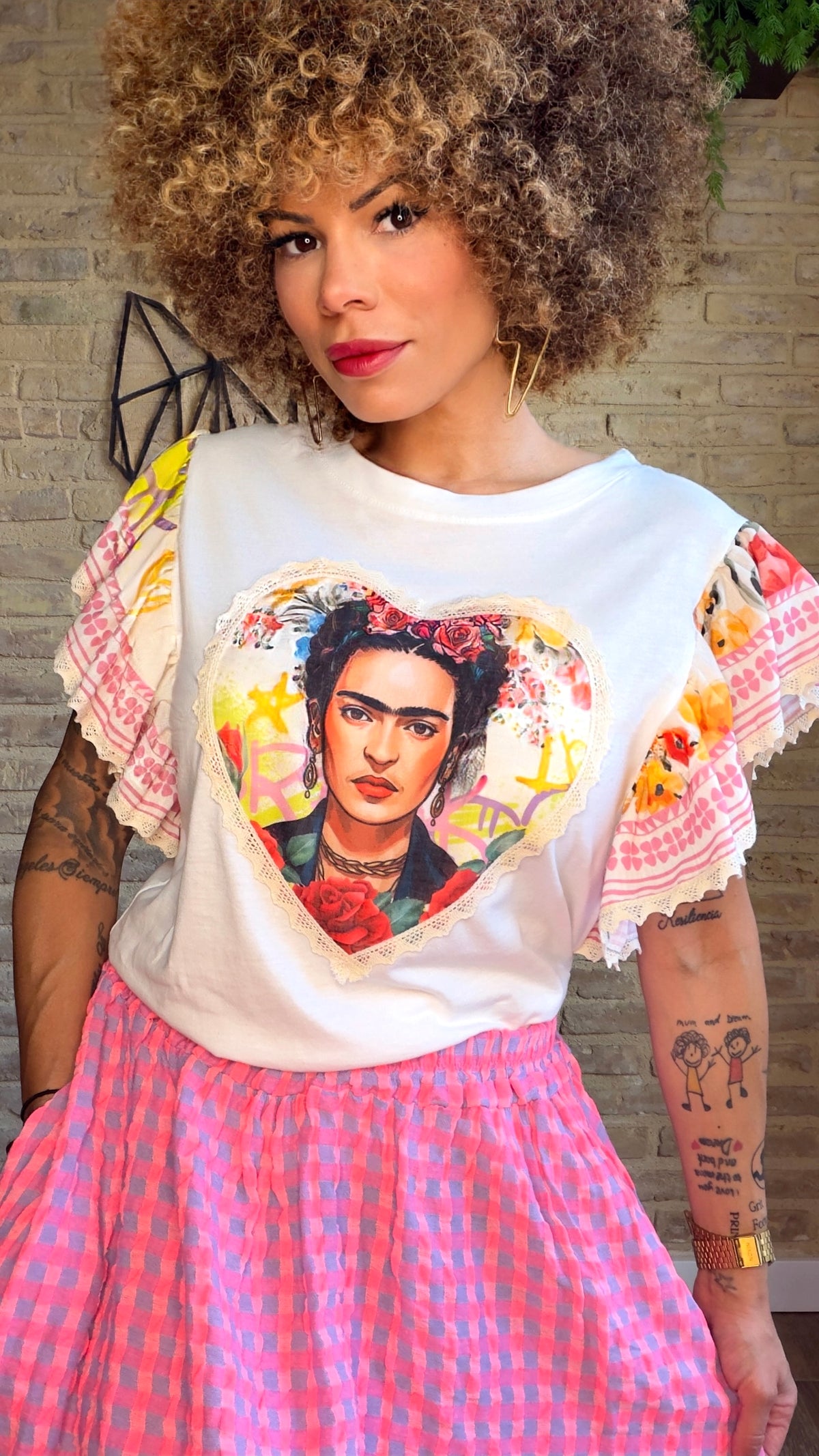 Camiseta Volante Frida
