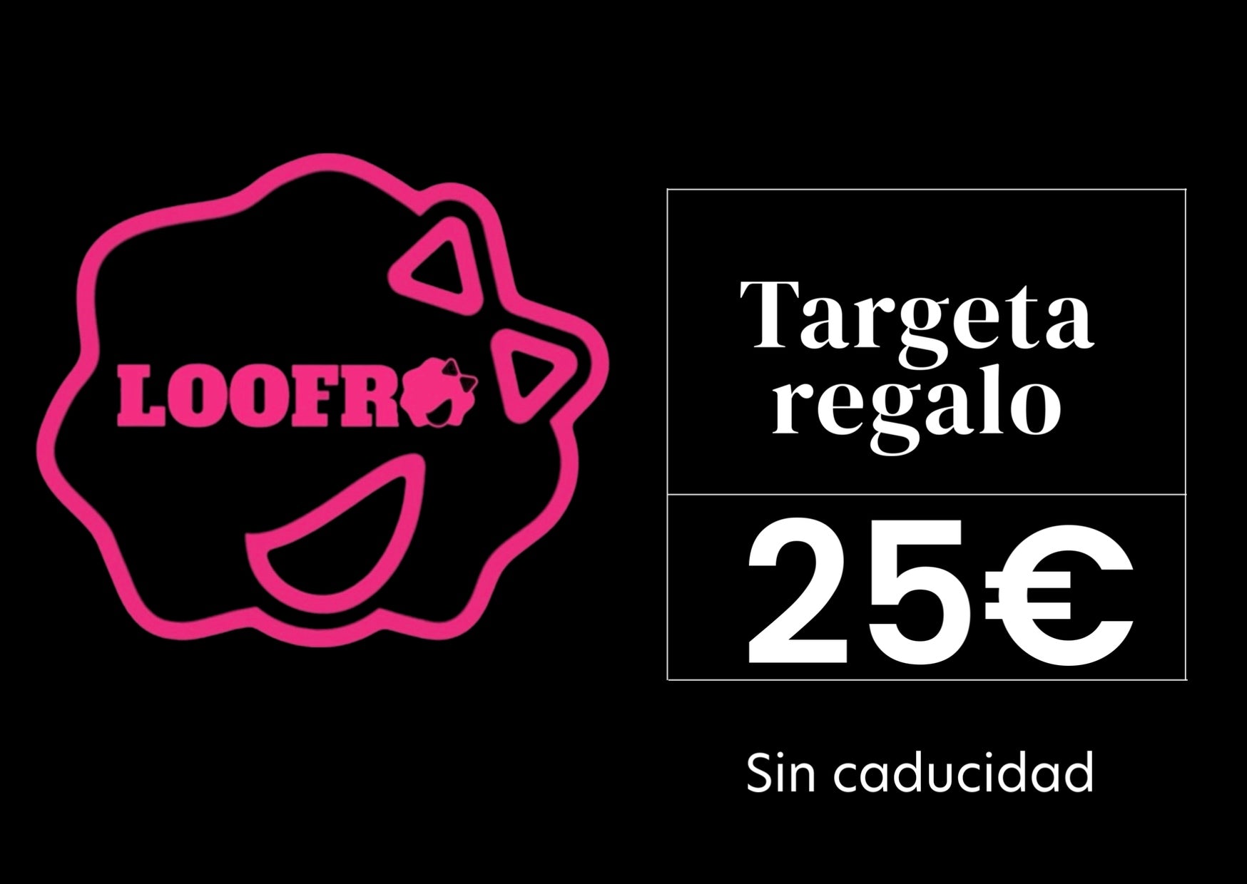 Tarjeta Regalo 25€