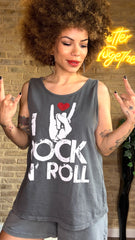 Camiseta Tirante I Love Rock