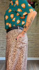 Pantalón Leopardo Globo
