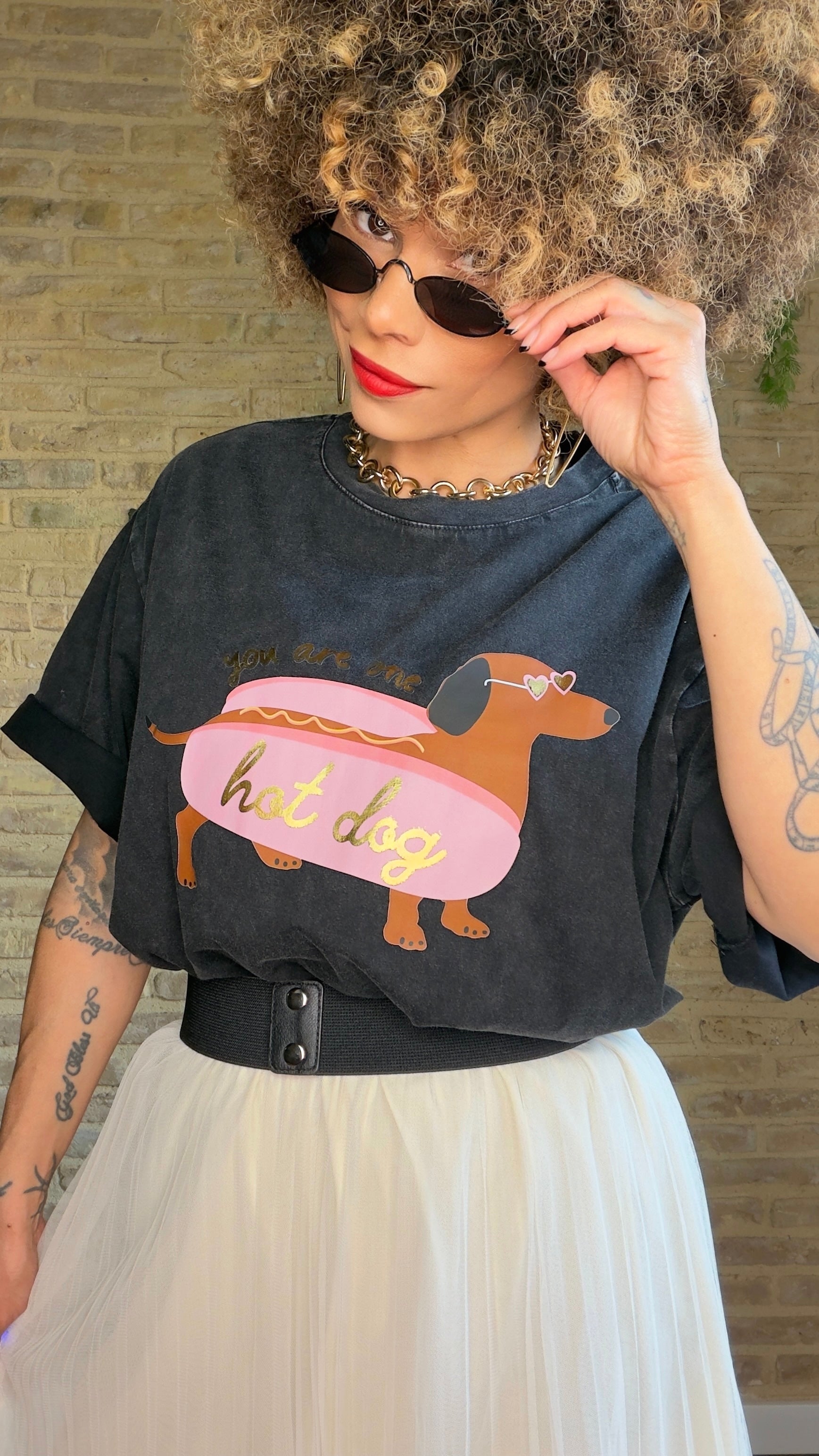 Camiseta Maxi Salchicha