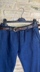 Pantalón Vaquero Balloon Cinturón