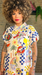 Camisa Mix Langosta