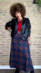 Falda Tartán Elástica