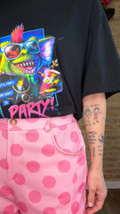 Pantalón Balloon Lunares Rosa