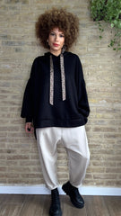 Sudadera Detalle Leopardo