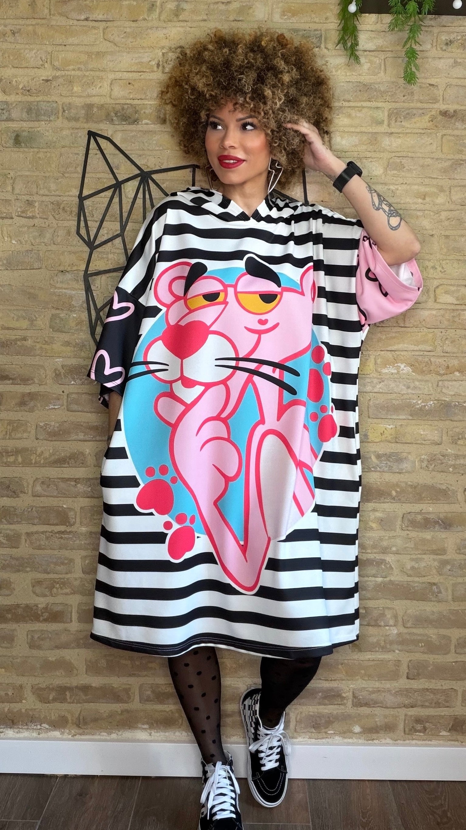 Vestido Maxi Pantera Rosa