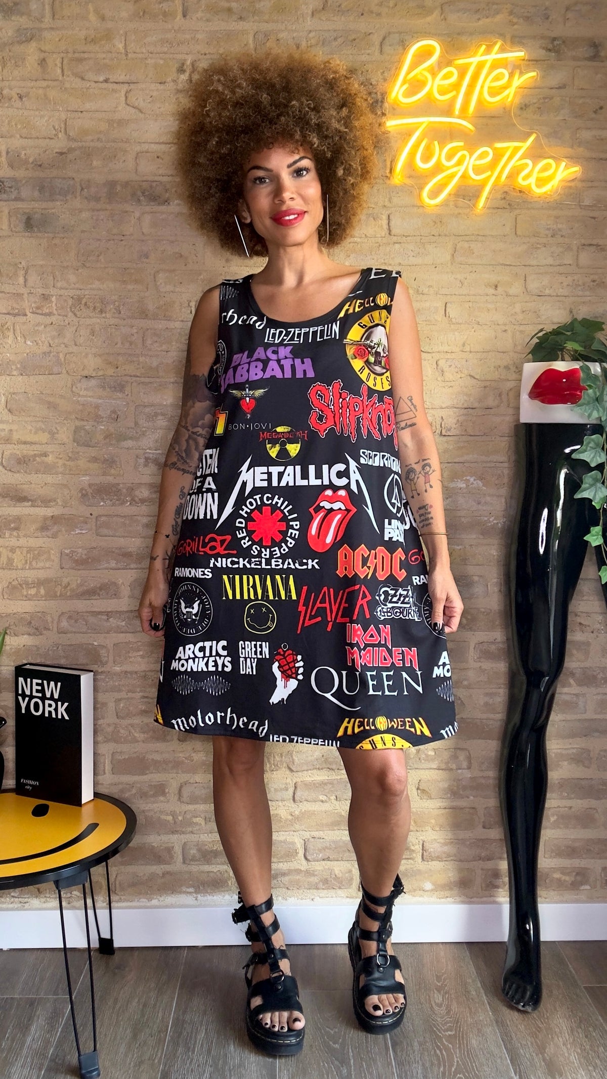 Vestido Rock - Exclusivo LOOFRO