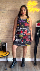 Vestido Rock - Exclusivo LOOFRO