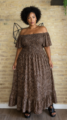 Vestido Leopardo