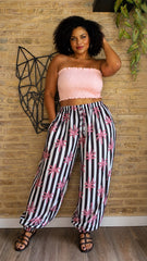 Pantalón Fluido Palmeras