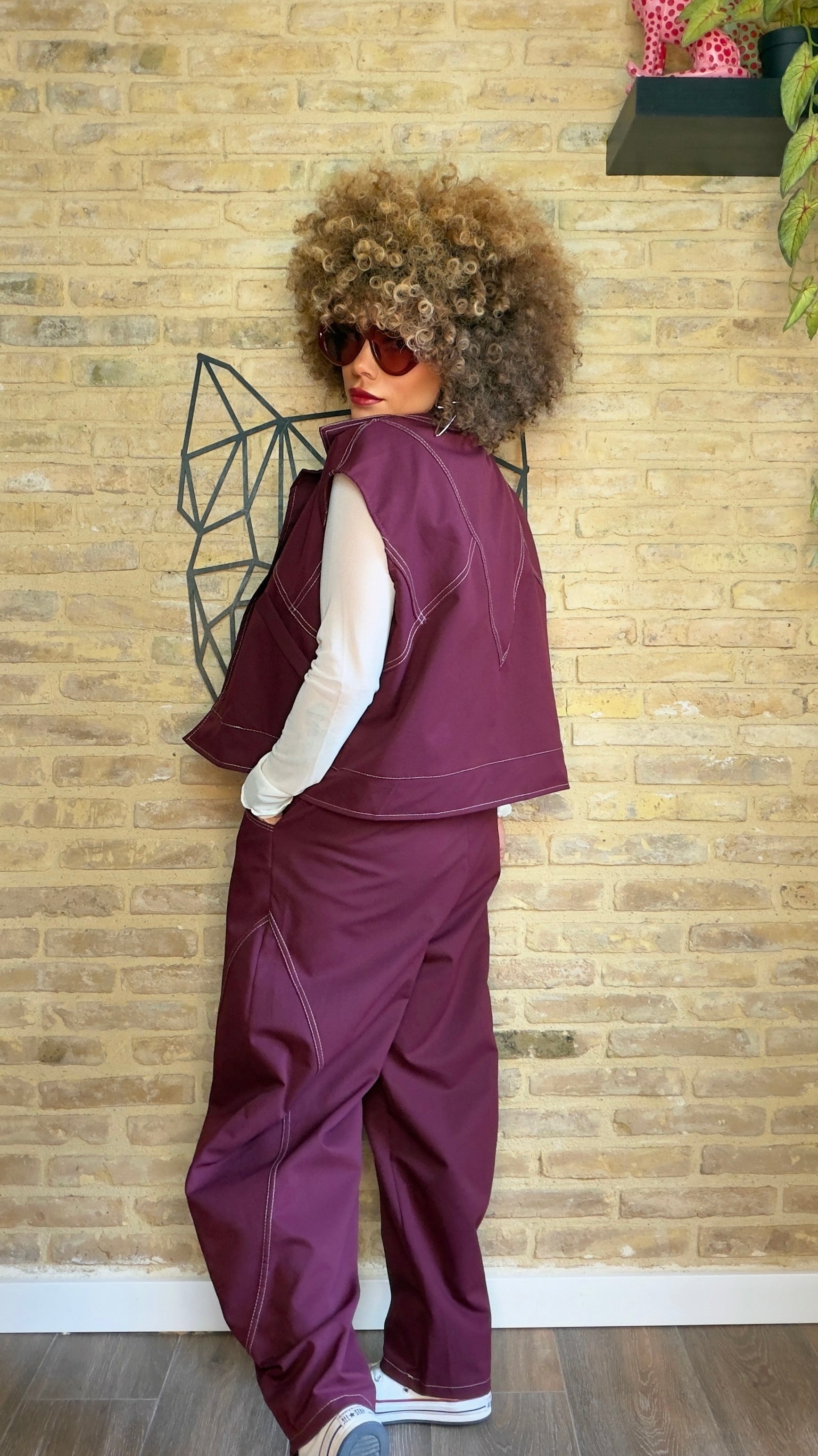Conjunto Pespunte Buganvilla