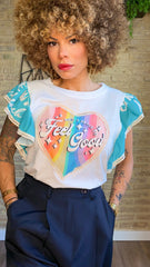 Camiseta Volante Feel Good