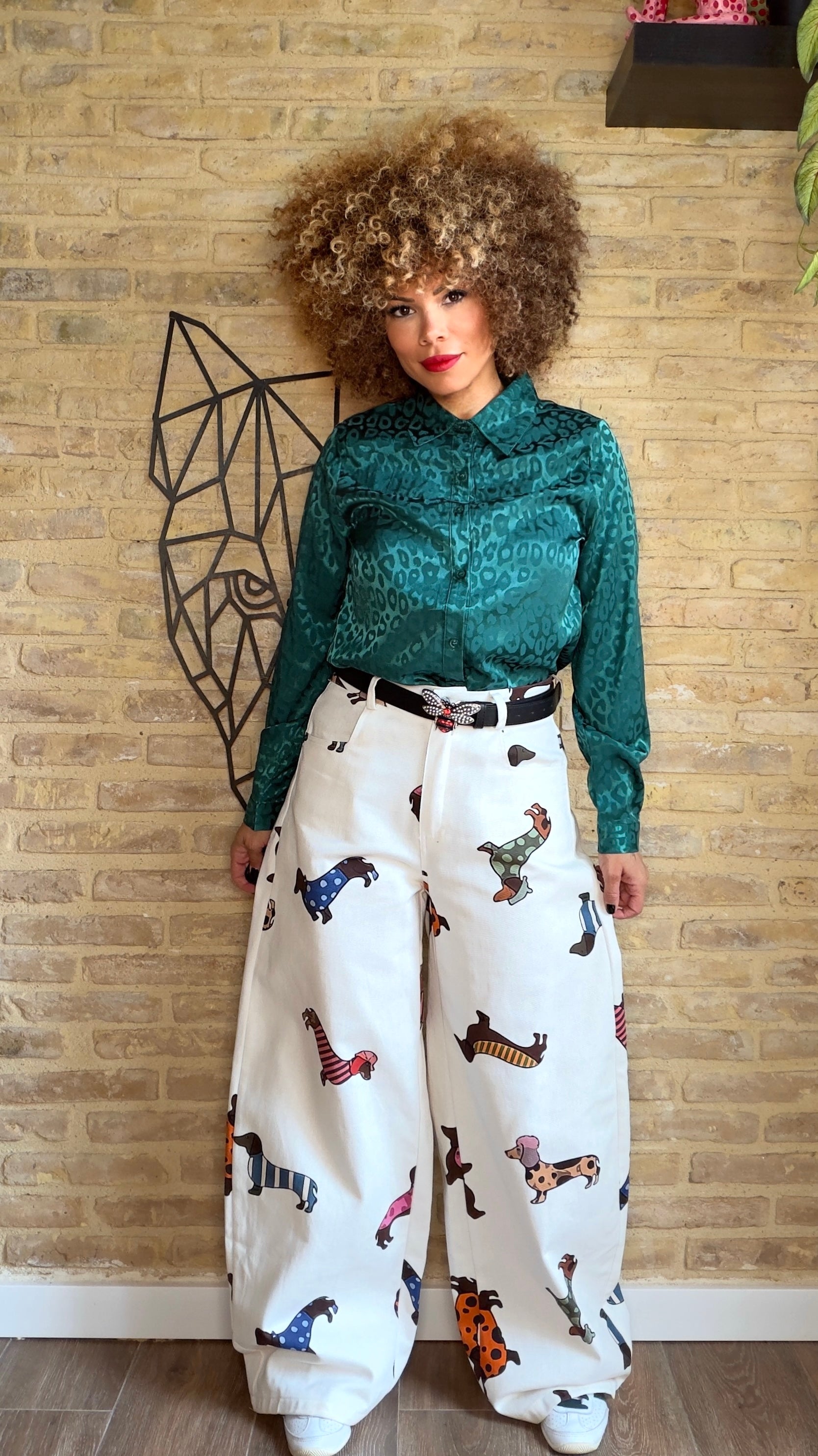 Pantalón Denim Salchichas