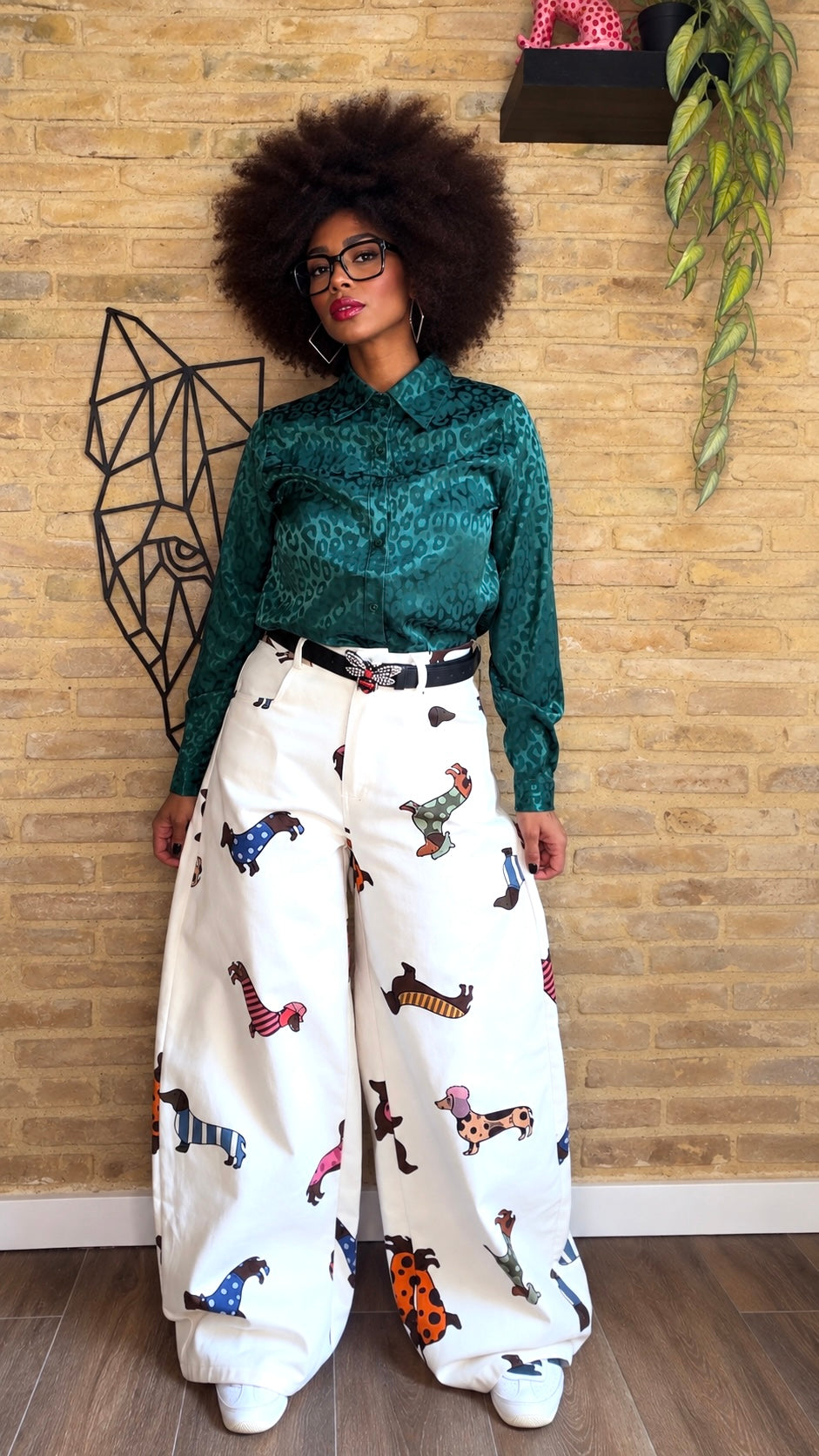 Pantalón Denim Salchichas