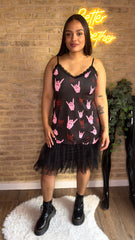Vestido Lencero Plumeti Drama Queen - EXCLUSIVO LOOFRO