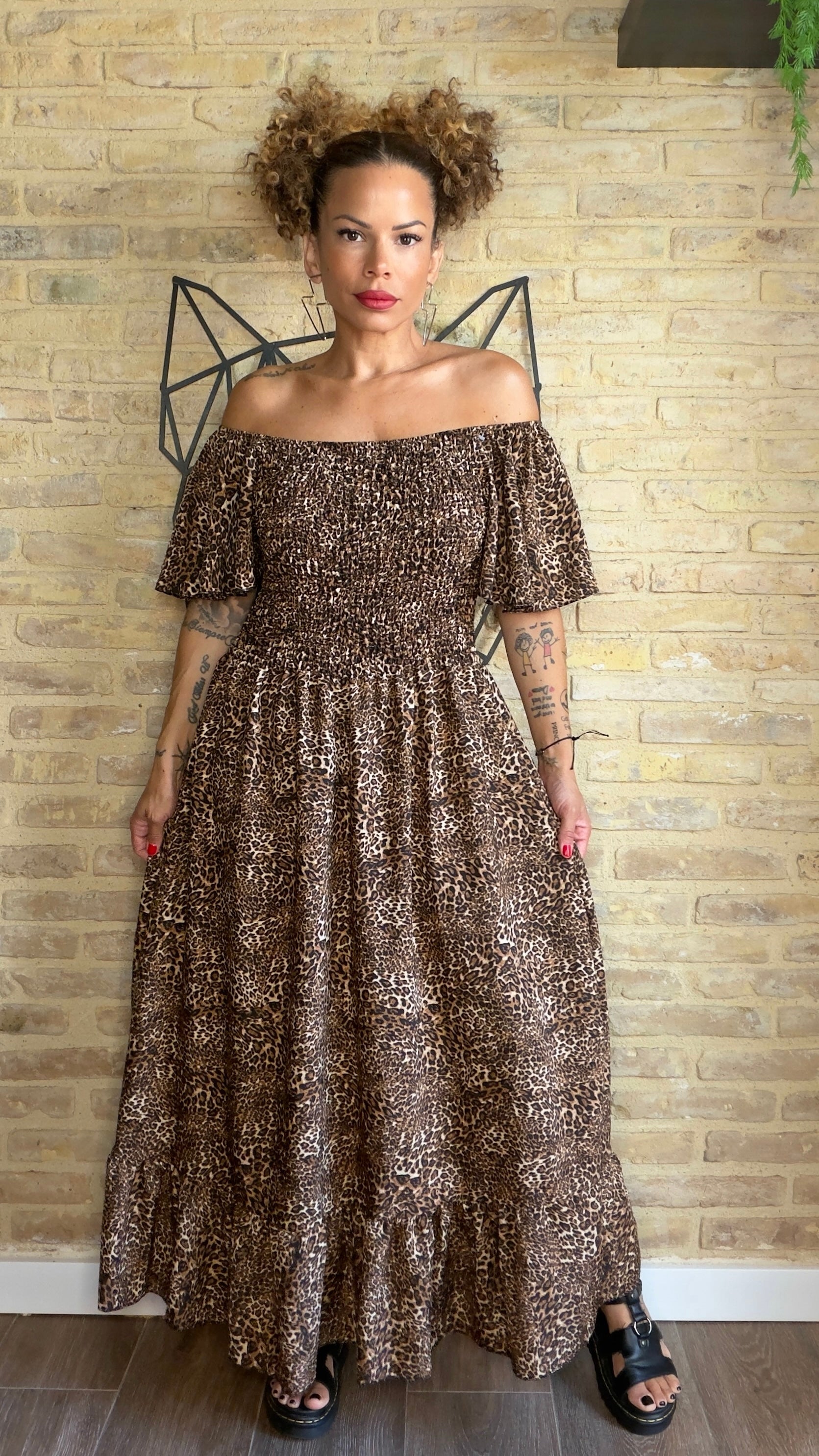 Vestido Leopardo