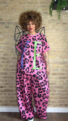 Conjunto Yes Print Rosa