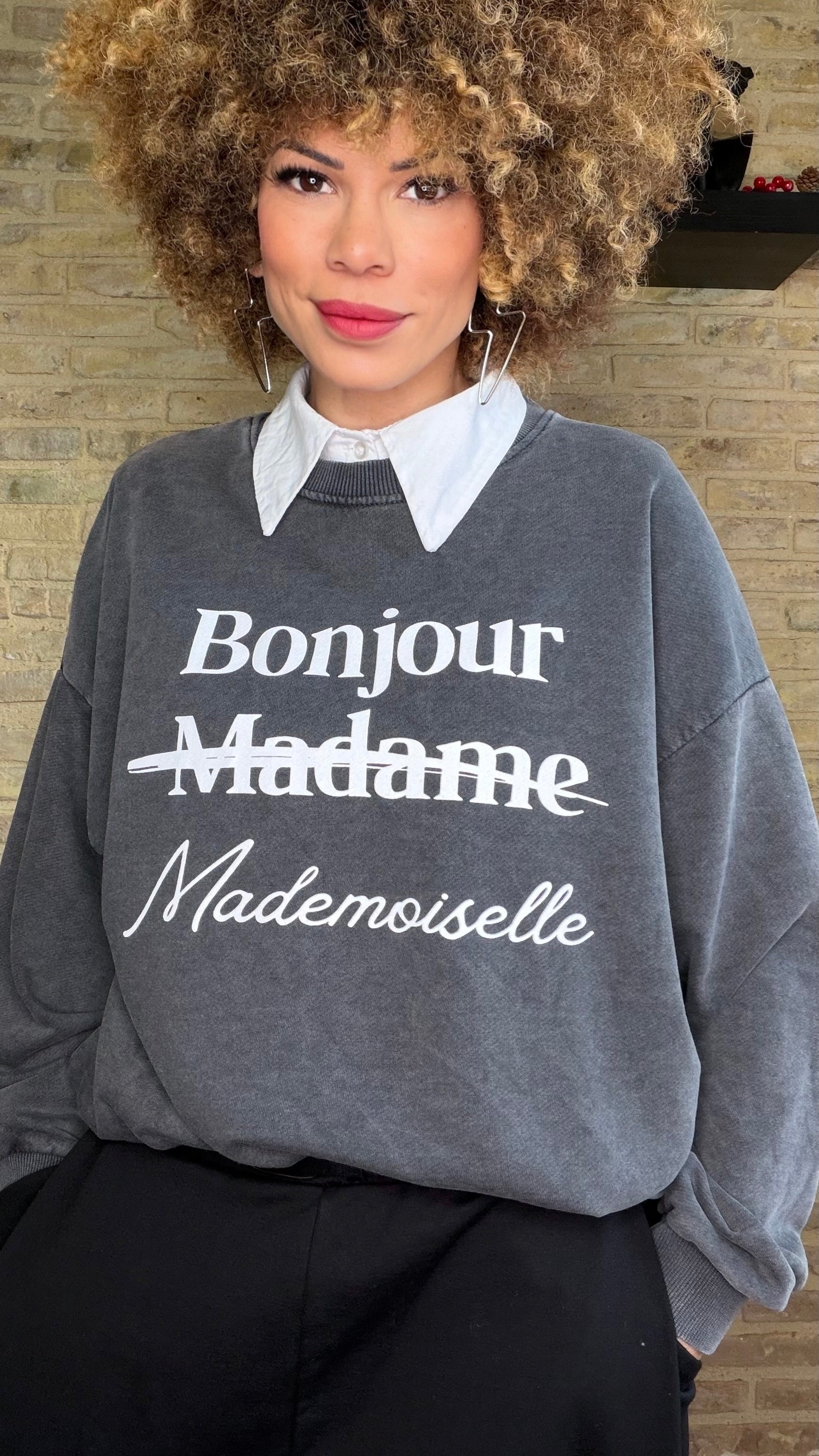 Sudadera Bonjour