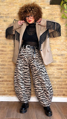 Pantalón Tigre Barrel Fluido