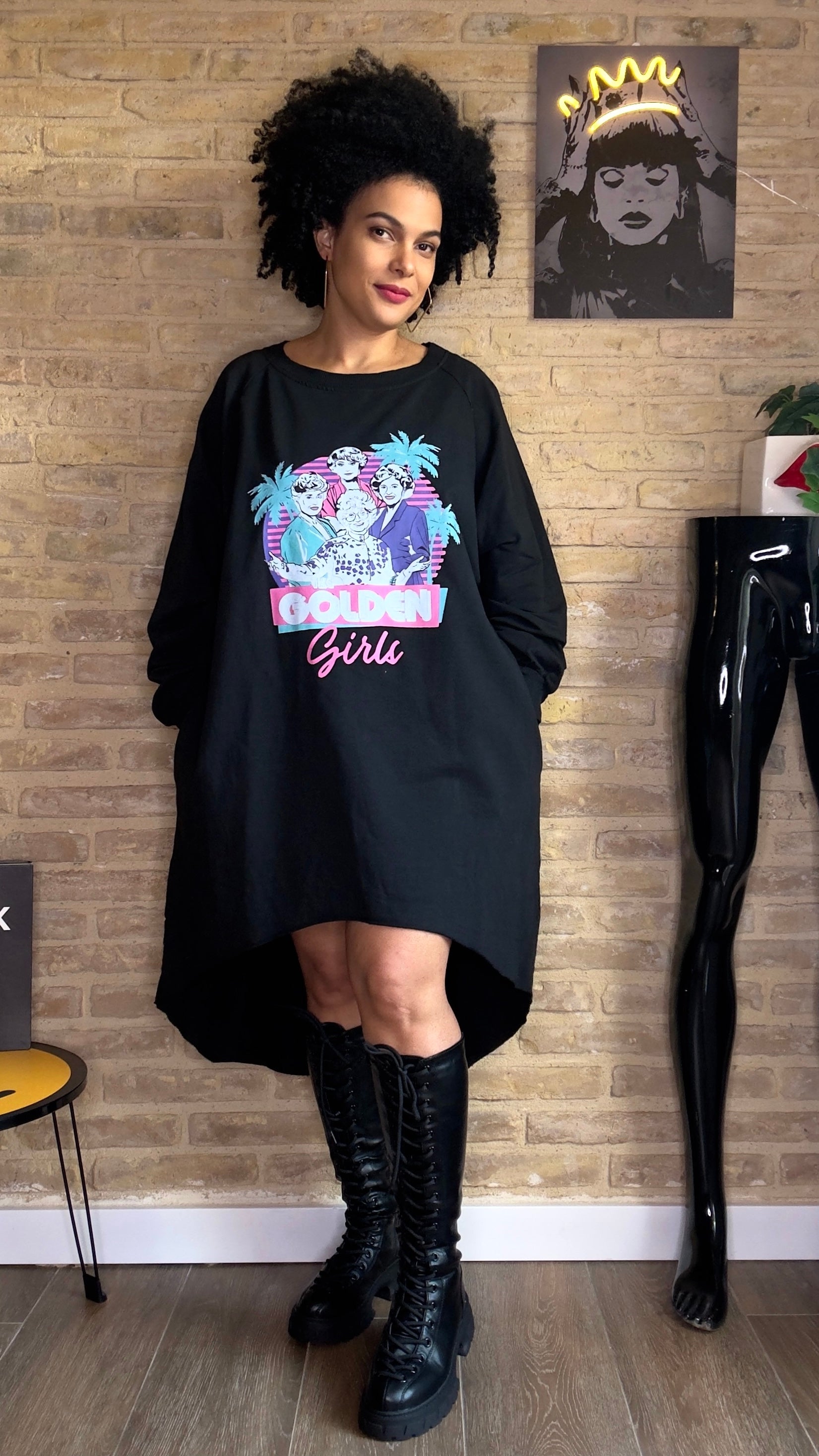 Vestido Sudadera Golden Girls - Exclusivo LOOFRO