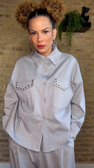 Sobrecamisa Tachuelas Gris